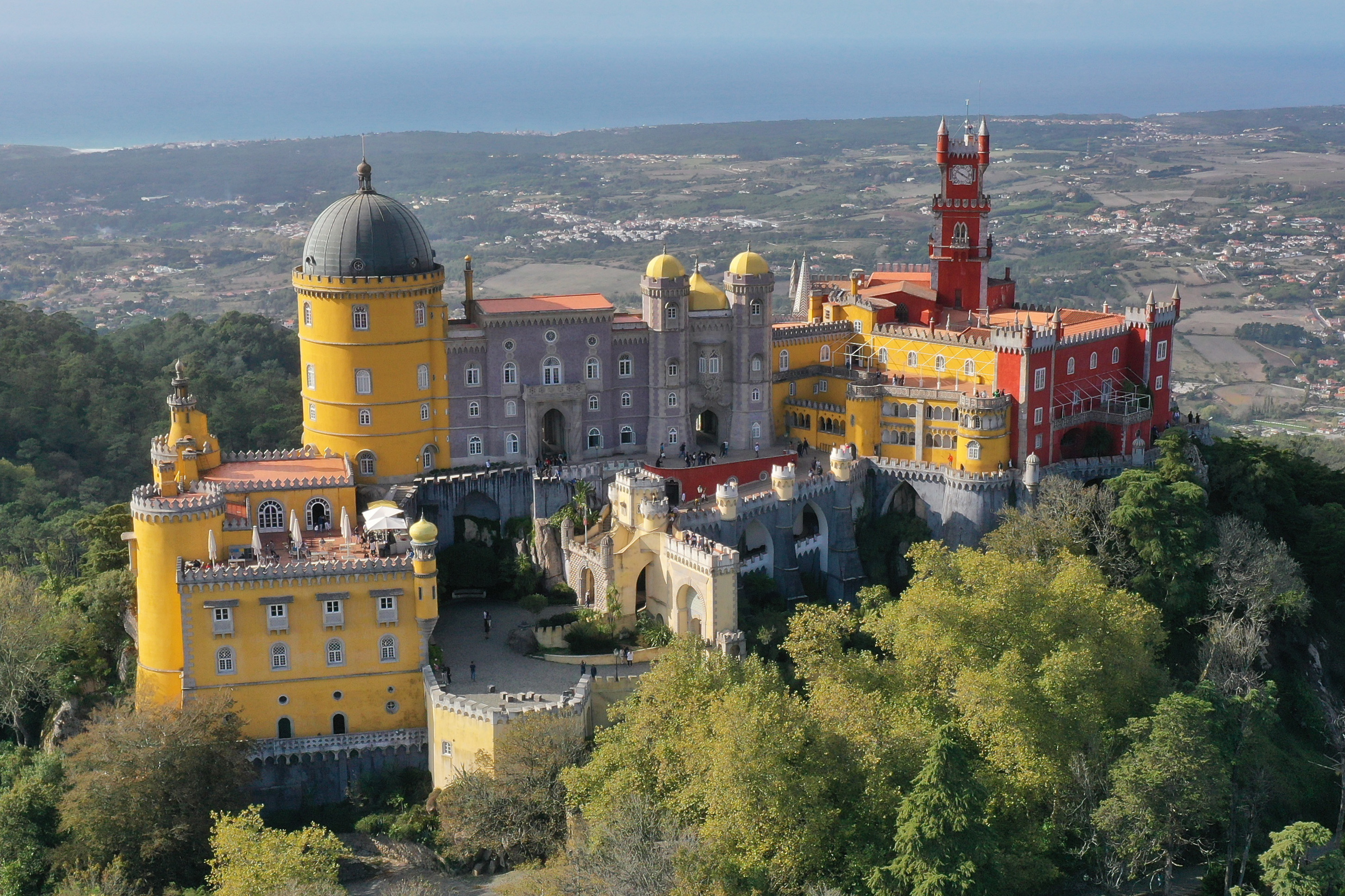 Guided Tour to Sintra (Pena, Regaleira, Cabo da Roca, and Cascais)